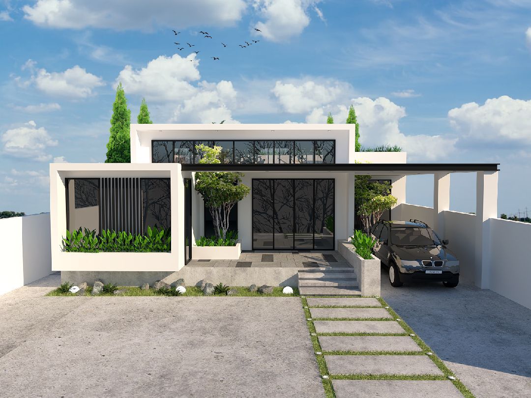 Minimalist Villa Design in Babolsar Minimalist Villa Design in Babolsar