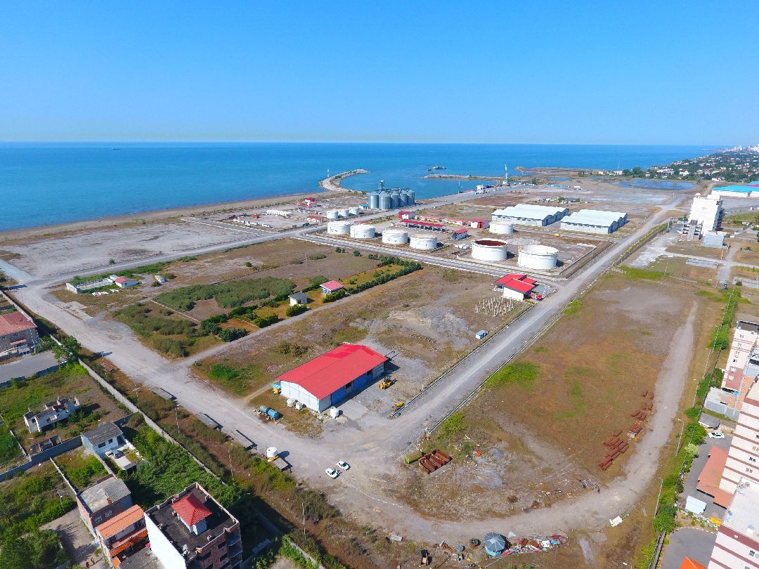 إنشاء المستودعات في ميناء فريدونكنار إنشاء المستودعات في ميناء فريدونكنار