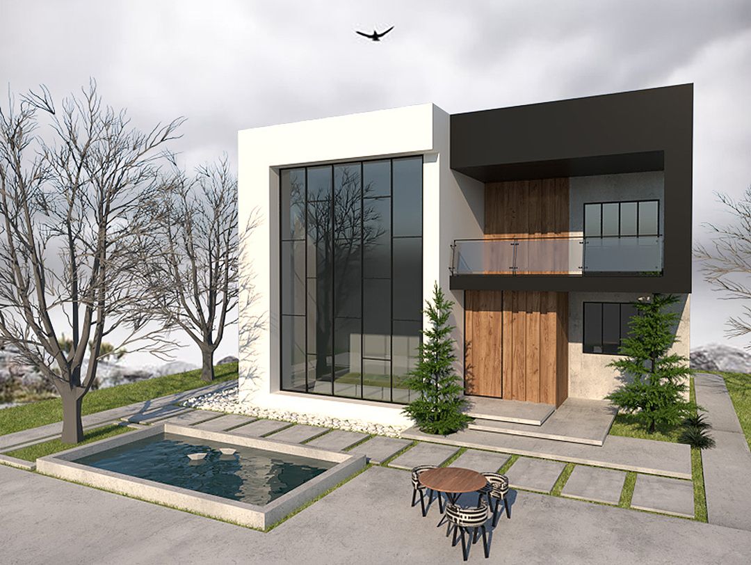 تصميم فيلا دوبلكس في مدينة بهنمیر تصميم فيلا دوبلكس في مدينة بهنمیر