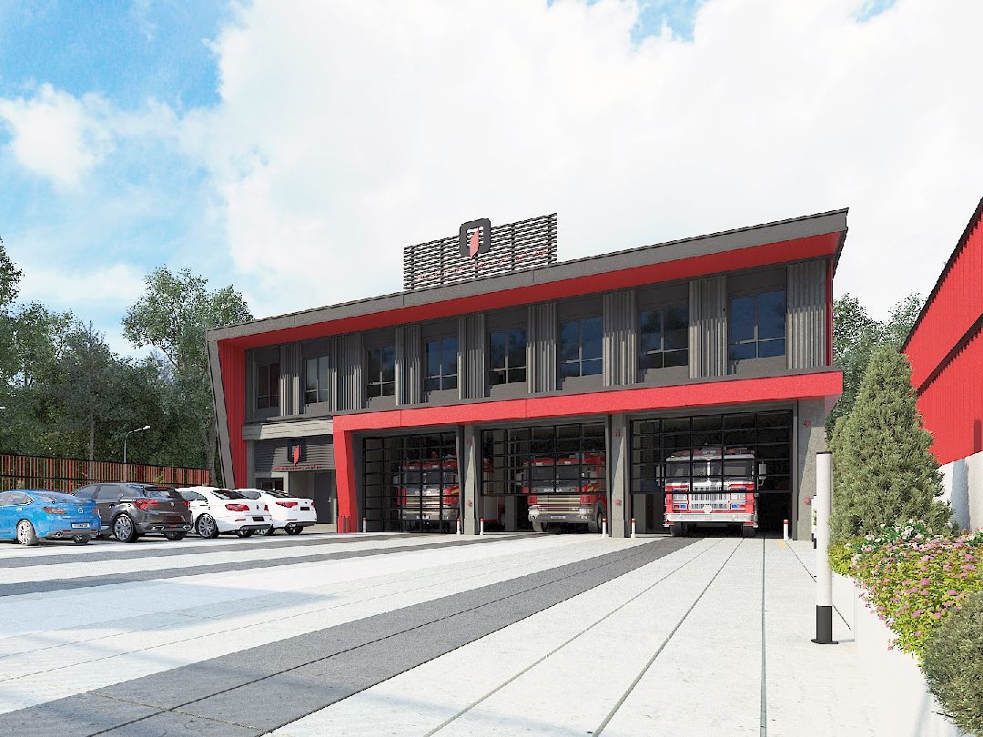 طراحی ایستگاه مرکزی آتش نشانی بابلسر طراحی ایستگاه مرکزی آتش نشانی بابلسر