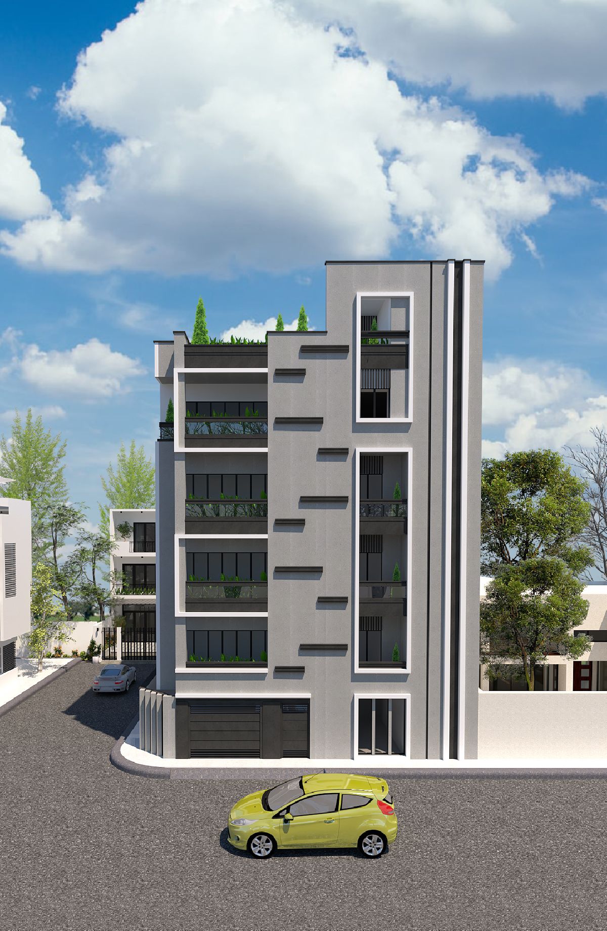 طراحی و اجرای آپارتمان 4 طبقه طراحی و اجرای آپارتمان 4 طبقه