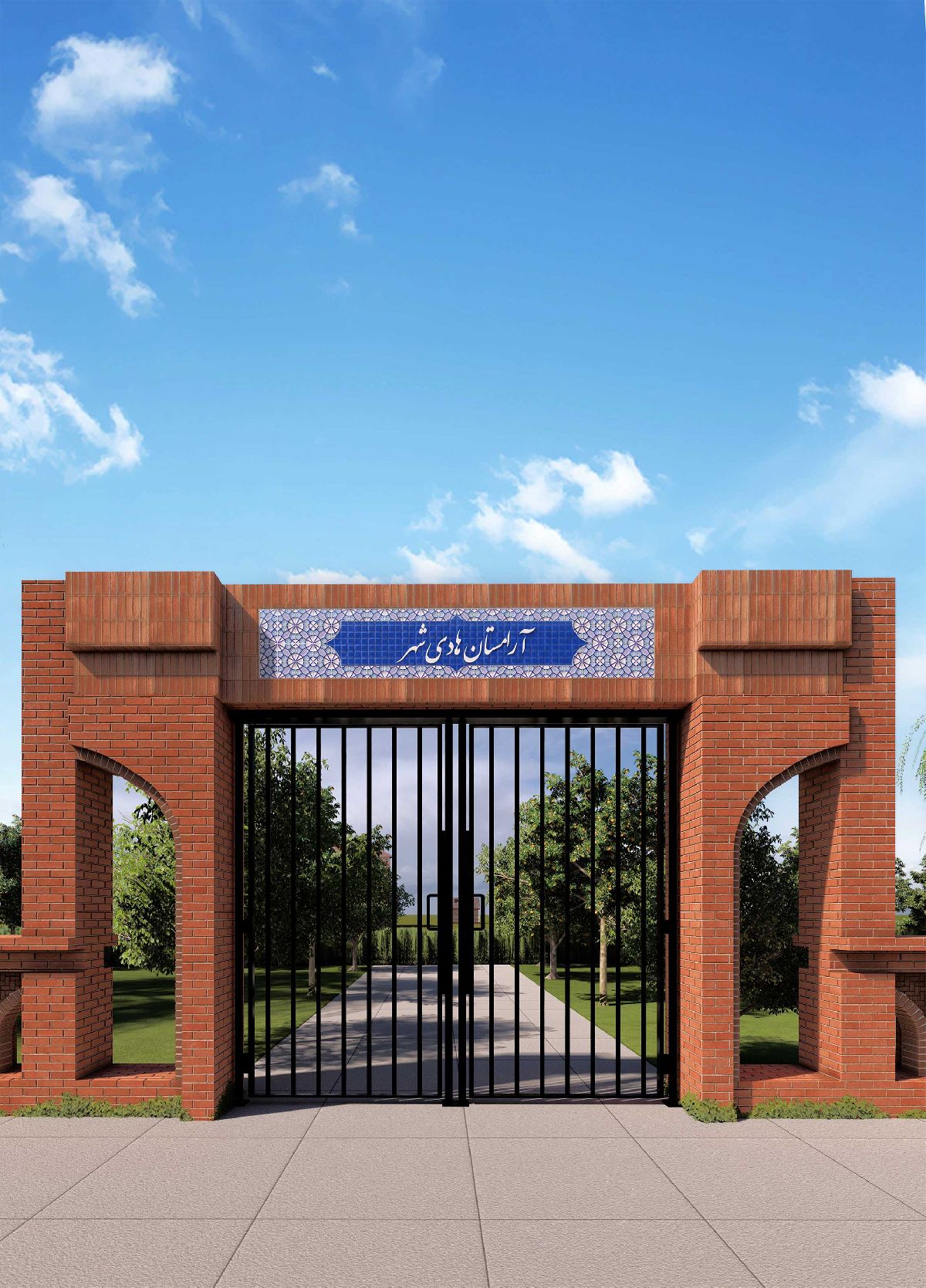 تصميم بوابة المدخل تصميم بوابة المدخل